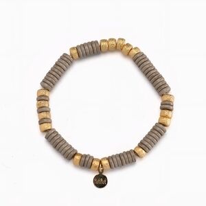 Mayamar Olivia 24k Gold Plated Stretch Bracelet NWT